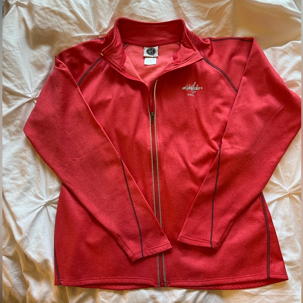 Capitals NHL Women’s Zip Up Sweater